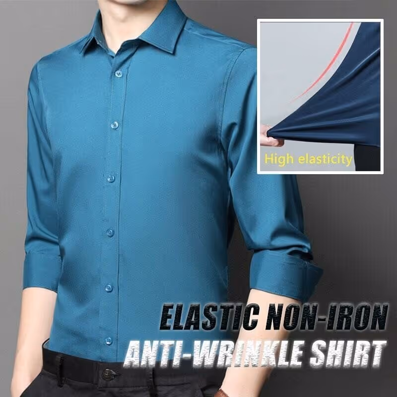 Men's Wardrobe essentials 👔Stretch Non-iron Anti-wrinkle Shirt